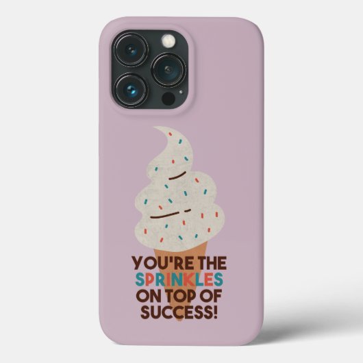 Jij bent de Sprinkles op Top of Success! Case-Mate iPhone Case (Achterkant)