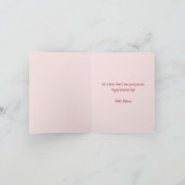 Jij bent de suiker van mijn thee kaart (Binnen)