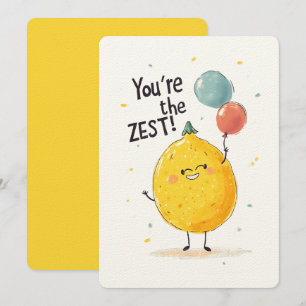 Jij bent de ZEST! Knijp plezier en smaak uit Kaart