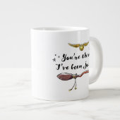 Jij bent degene die ik zocht extra grote beker (Voorkant rechts)