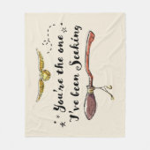 Jij bent degene die ik zocht fleece deken (Voorkant)