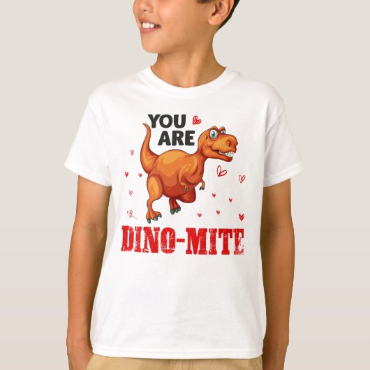 Jij bent Dino Mite T-shirt (Voorkant)