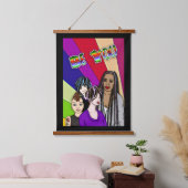 Jij bent | Diverse groep mensen Hangend Wandkleed (Slaapkamer)