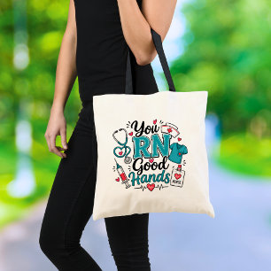 Jij bent een goede verpleegkundige tote bag