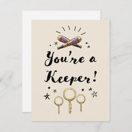 Jij Bent Een Krijger Notitiekaartje (Voorkant / Achterkant)