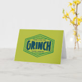 Jij bent een smerige Grinch Kaart (Gele Bloem)