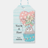 Jij bent een Uil Personaliseerde Valentijnsdag Cadeaulabel (Voorkant)