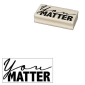 Jij Bent Ertoe 5 Rubberstempel (Gestempeld)