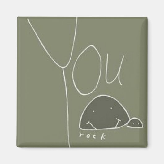 Jij bent gek! magneet (Voorkant)