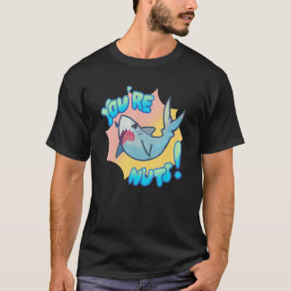 Jij bent gek Schattige haai voor mannen vrouwen T-shirt