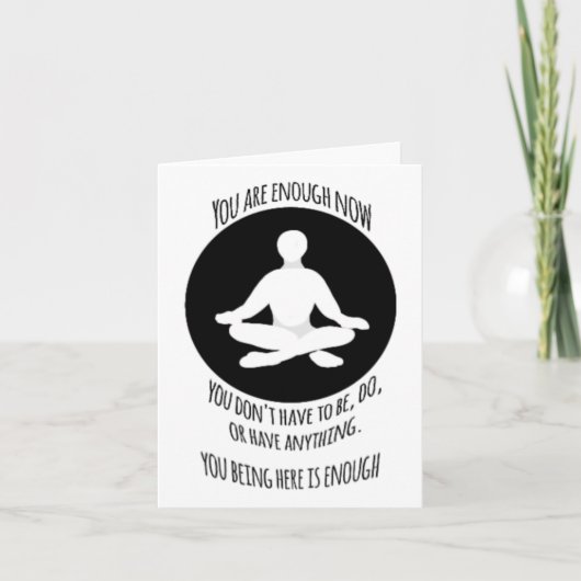 Jij bent genoeg #9 Sticker Kaart (Voorkant)