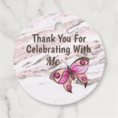 Jij bent geweldig bedankjes labels (Achterkant)