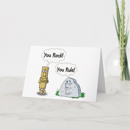 Jij bent geweldig, Jij regeert Kaart (Voorkant)