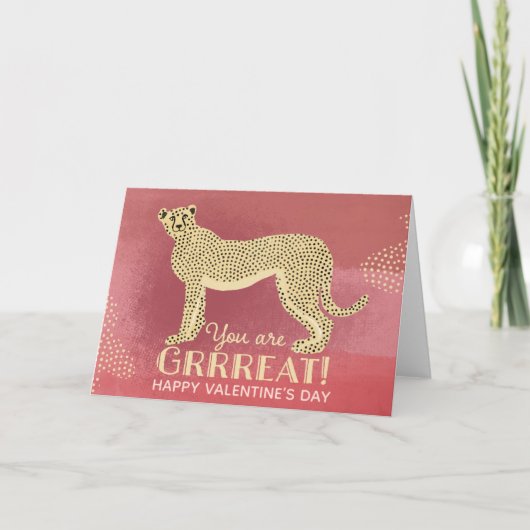 Jij bent Grrreat Feestdagen Kaart (Voorkant)