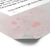 Jij bent het geschenk - Zelfliefde Inspirerend ged Poster (Hoek)