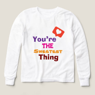 Jij Bent Het Zoetste Ding Schattige Liefde Typogra