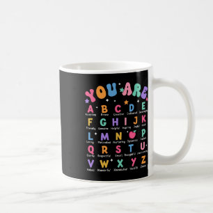 Jij Bent Letters Alfabet Leer Abcs Inspiratie Te Koffiemok