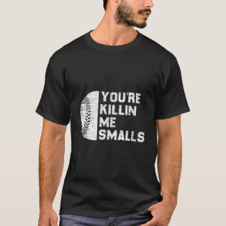 Jij bent mij Smalls Baseball Game Day Grappig T-shirt