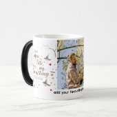 Jij bent mijn alles - gepersonaliseerde morphing-M Magische Mok (Voorkant links)