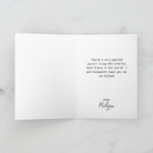 Jij bent mijn beste vriend(in) Grappige gepersonal Kaart (Binnen)