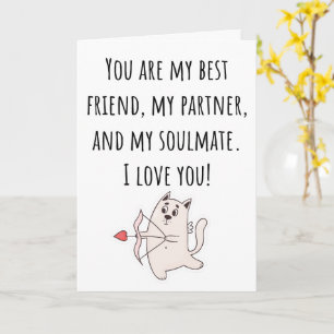 Jij Bent Mijn Beste Vriend(in) Valentijnsdag Vouwk Kaart