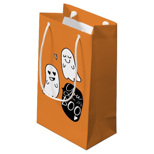 Jij bent mijn BOO! | Halloween Ghost Love Klein Cadeauzakje (Achterkant Gekanteld)