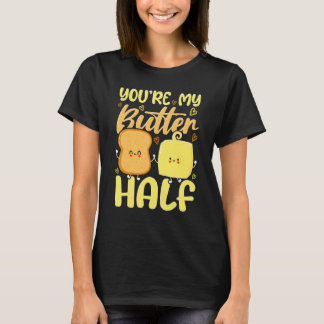 Jij bent mijn boterhelft Valentijnsdag T-shirt