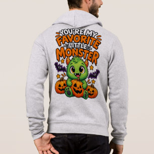 Jij Bent Mijn Favoriete Kleine Monster - Schattig Hoodie