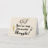 Jij bent mijn favoriete Muggle™ Kaart (Voorkant)