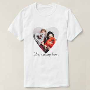 Jij Bent Mijn Geliefde – Romantisch Hartontwerp T-shirt