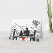 Jij bent mijn grootste vangst Vaderdag Feestdagen Kaart (Voorkant)