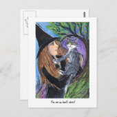 Jij bent mijn hart verlangen! briefkaart (Voorkant / Achterkant)