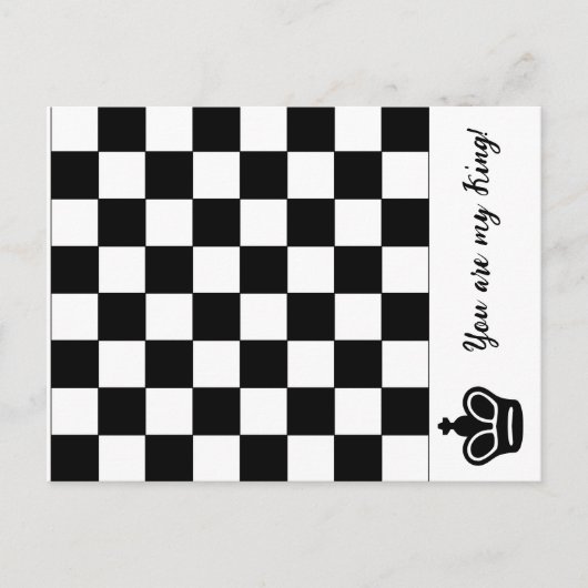 Jij bent mijn koning! briefkaart (Voorkant)