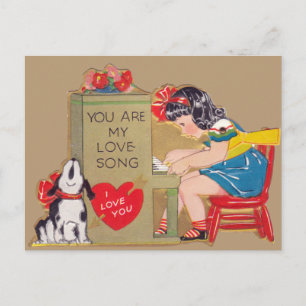 Jij bent mijn liefdeslied briefkaart