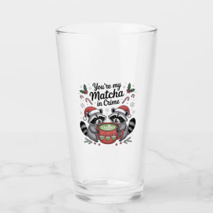 Jij bent mijn Matcha in Crime Wasbeerliefhebbers Glas