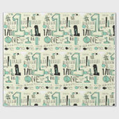 Jij bent mijn nummer 1, en ik verpak het. cadeaupapier (Vlak)