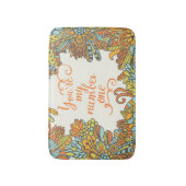 Jij bent mijn nummer één badmat (Voorkant Verticaal)