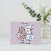 Jij bent mijn Palpaca Briefkaart (Staand voorkant)