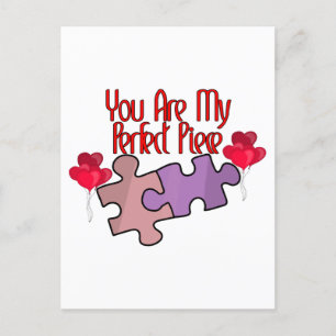 Jij Bent Mijn Perfecte Puzzelstuk Briefkaart