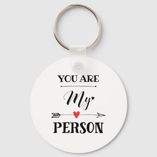 Jij bent mijn persoon sleutelhanger (Voorkant)