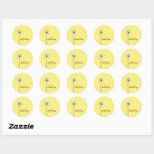 Jij bent mijn Sunshine 01 Ronde Sticker (Vel)