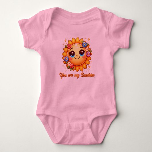 Jij bent mijn Sunshine baby Bodysuit (Voorkant)