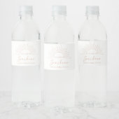 Jij bent mijn Sunshine Boho Baby shower Waterfles Etiket (Flessen)
