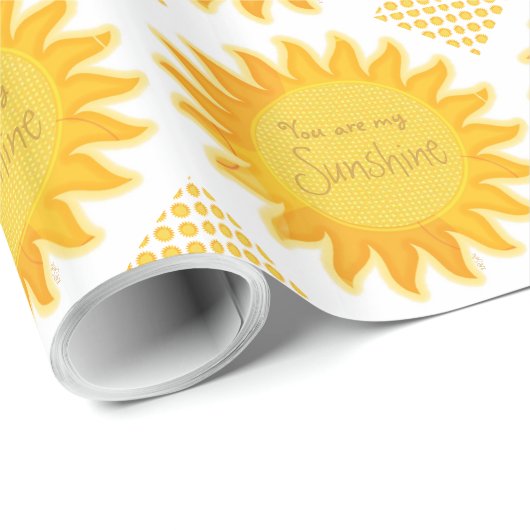 Jij bent mijn Sunshine Cadeaupapier (Rol Hoek)