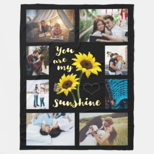 Jij bent mijn Sunshine Foto Fleece Deken