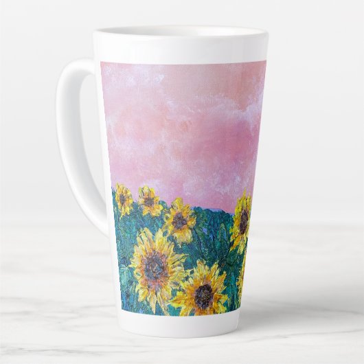 Jij bent mijn Sunshine Latte Coffee Mok (Linkerhoek)