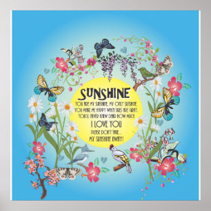 Jij bent mijn Sunshine Poster