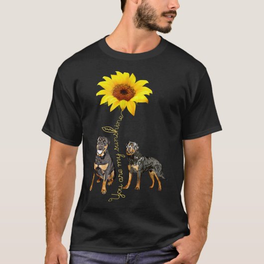 Jij bent mijn Sunshine Rottweiler Shirt (Voorkant)