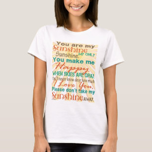 Jij bent mijn Sunshine T-shirt