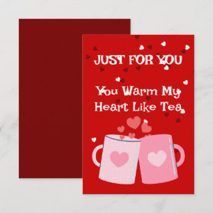Jij bent mijn Tea Time Delight Kaart